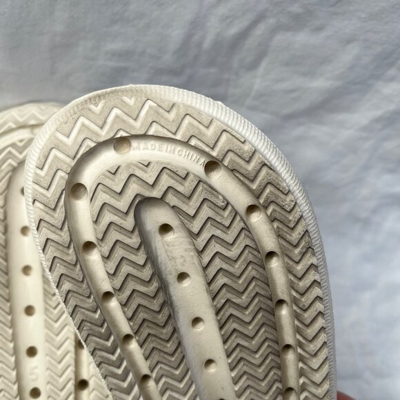 Kappa womens EggShell White Logo Slide Sandals Size 7 US 5 UK 38EU - Picture 9 of 10